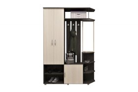 Прихожая Домино венге/дуб млечный в Увате - uvat.mebel-tymen.ru | фото