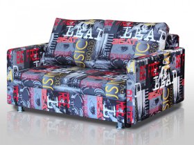 Диван Реал 120 с подлокотниками мьюзик в Увате - uvat.mebel-tymen.ru | фото