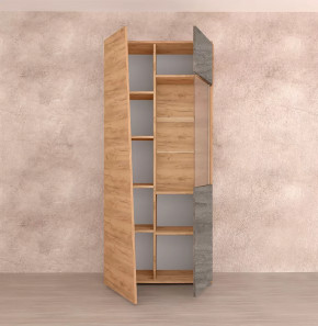 Аллегро-10 Шкаф двухдверный(со стеклом) Диал в Увате - uvat.mebel-tymen.ru | фото