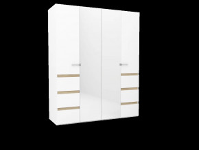 Анона 8 Шкаф для одежды и белья 4-створчатый в Увате - uvat.mebel-tymen.ru | фото
