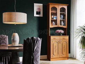 Буфет 2-х створчатый Лиза-2 Ольха матовый в Увате - uvat.mebel-tymen.ru | фото