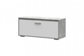 ДЕНВЕР ТБ 02 Тумба (ш1000*г354*в428мм), Ателье светлое/Белая шагрень в Увате - uvat.mebel-tymen.ru | фото