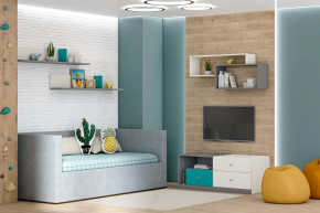 Детская Клео ОК-6, графит, миндаль, океан Диал в Увате - uvat.mebel-tymen.ru | фото