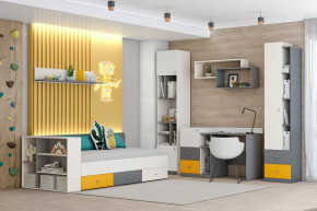 Детская Клео С-2, графит, миндаль, солнечный Диал в Увате - uvat.mebel-tymen.ru | фото