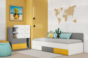 Детская Клео С-4, графит, миндаль, солнечный Диал в Увате - uvat.mebel-tymen.ru | фото