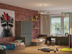 Детская Наоми графит нубук в Увате - uvat.mebel-tymen.ru | фото