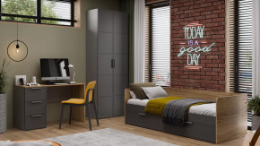 Детская «Стелла» Серый вулкан, Фон Серый, Яблоня Беллуно в Увате - uvat.mebel-tymen.ru | фото