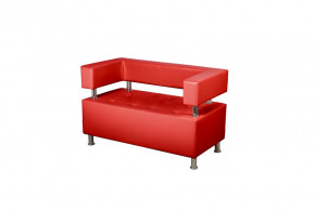 Диван 2-х местный Рейли (красный) в Увате - uvat.mebel-tymen.ru | фото
