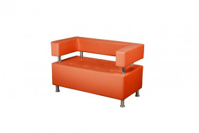 Диван 2-х местный Рейли (оранжевый) в Увате - uvat.mebel-tymen.ru | фото