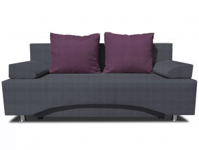 Диван Аристократ Shaggy Grafit-Shaggy Plum кат. 2 в Увате - uvat.mebel-tymen.ru | фото