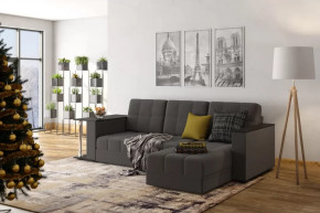 Диван АТЛАНТ угловой со столиком Neo 10 шоколад в Увате - uvat.mebel-tymen.ru | фото