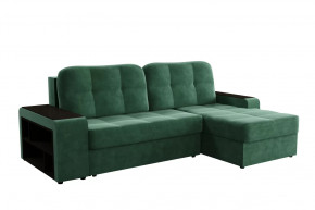 Диван-кровать угловой Дубай Модель 011 Велюр Ультра форест в Увате - uvat.mebel-tymen.ru | фото