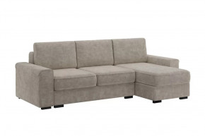 Диван-кровать угловой "Леон" жемчужно-серый в Увате - uvat.mebel-tymen.ru | фото