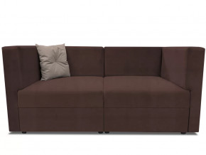 Диван модульный прямой Бергамо две секции Dream Chocolate кат. 3 в Увате - uvat.mebel-tymen.ru | фото
