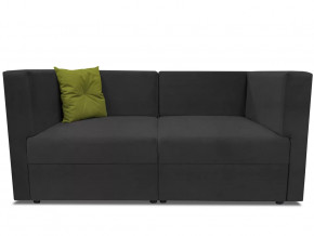 Диван модульный прямой Бергамо две секции Dream Grafit кат. 3 в Увате - uvat.mebel-tymen.ru | фото