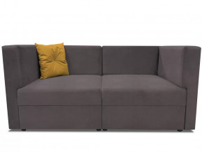 Диван модульный прямой Бергамо две секции Dream Grey кат. 3 в Увате - uvat.mebel-tymen.ru | фото