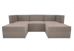 Диван модульный угловой Бергамо пять секций Dream beige кат. 3 в Увате - uvat.mebel-tymen.ru | фото