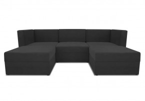 Диван модульный угловой Бергамо пять секций Dream Grafit кат. 3 в Увате - uvat.mebel-tymen.ru | фото
