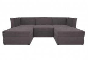 Диван модульный угловой Бергамо пять секций Dream Grey кат. 3 в Увате - uvat.mebel-tymen.ru | фото