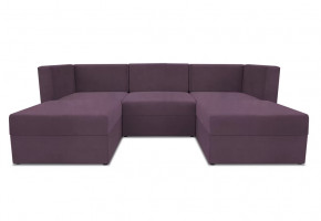 Диван модульный угловой Бергамо пять секций Dream Plum кат. 3 в Увате - uvat.mebel-tymen.ru | фото
