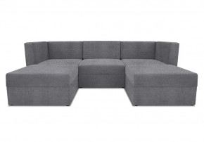 Диван модульный угловой Бергамо пять секций Savana plus Ash кат. 1 в Увате - uvat.mebel-tymen.ru | фото