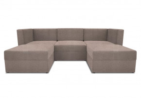 Диван модульный угловой Бергамо пять секций Savana plus Mocca кат. 1 в Увате - uvat.mebel-tymen.ru | фото