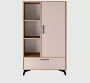 ЕВА Буфет 800 1С1Я (ш800*г411*в1351мм), Сатин в Увате - uvat.mebel-tymen.ru | фото