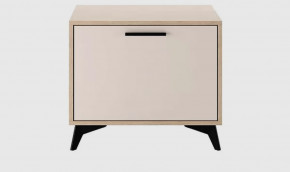 ЕВА Тумба 600 1С (ш600*г411*в509мм), Сатин в Увате - uvat.mebel-tymen.ru | фото