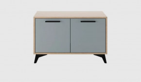 ЕВА Тумба 800 2С (ш800*г411*в509мм), Фрост в Увате - uvat.mebel-tymen.ru | фото