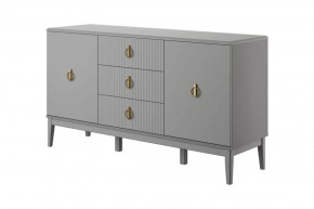 Фарго Комод 2 двери 3 ящика Антрацит в Увате - uvat.mebel-tymen.ru | фото