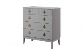 Фарго Комод 5 ящиков 890 Антрацит в Увате - uvat.mebel-tymen.ru | фото