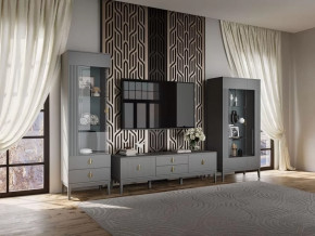 Гостиная модульная Фарго антрацит в Увате - uvat.mebel-tymen.ru | фото