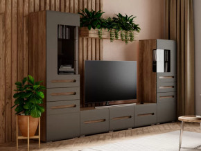 Гостиная Наоми графит нубук в Увате - uvat.mebel-tymen.ru | фото