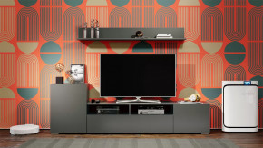 Гостиная «Сильвия» Серый в Увате - uvat.mebel-tymen.ru | фото