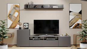 Гостиная «Сильвия» Тип 2 Графит Серый, Графит матовый в Увате - uvat.mebel-tymen.ru | фото