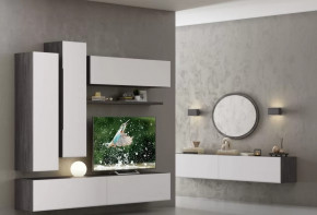 Гостиная Уна Лофт Композиция №8 в Увате - uvat.mebel-tymen.ru | фото