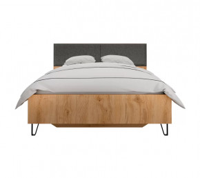 GRACE кровать LOZ160х200 (Дуб наварра/ Графит) в Увате - uvat.mebel-tymen.ru | фото