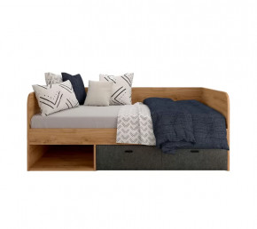 GRACE кровать LOZ90 (Дуб наварра/Графит) в Увате - uvat.mebel-tymen.ru | фото