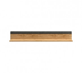 GRACE полка POL140 (Дуб наварра/Графит) в Увате - uvat.mebel-tymen.ru | фото