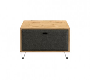 GRACE тумба KOM1K (Дуб наварра/Графит) в Увате - uvat.mebel-tymen.ru | фото
