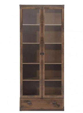 ИНДИАНА шкаф-витрина JWIT 2d1s (Дуб саттер) в Увате - uvat.mebel-tymen.ru | фото