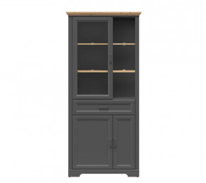 JASMIN шкаф REG1W2D1S (Графит/ Дуб артизан) в Увате - uvat.mebel-tymen.ru | фото