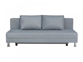 Диван Комфорт Лайт без подлокотников 2 подушки грей в Увате - uvat.mebel-tymen.ru | фото