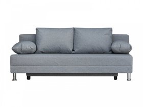 Диван Комфорт без подлокотников 4 подушки грей в Увате - uvat.mebel-tymen.ru | фото