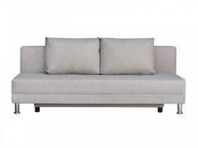 Диван Комфорт Лайт без подлокотников 2 подушки кэмел в Увате - uvat.mebel-tymen.ru | фото