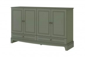 Комод 4 двери + 2 ящика Лорето Лак Зелёный самшит в Увате - uvat.mebel-tymen.ru | фото