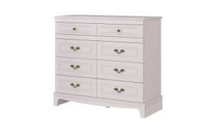 Комод 8 ящиков Лорето Персидский жемчуг/Лак Льняной в Увате - uvat.mebel-tymen.ru | фото