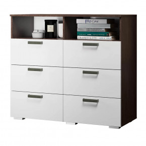 Комод Азаро венге/белый глянец в Увате - uvat.mebel-tymen.ru | фото