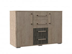 Комод К-3.0 ВЕРСАЛЬ-2 Дуб баррик/Ясень анкор/Белый в Увате - uvat.mebel-tymen.ru | фото