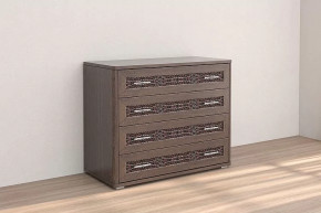 Комод Кэт-4 4 ящика Венге Диал в Увате - uvat.mebel-tymen.ru | фото